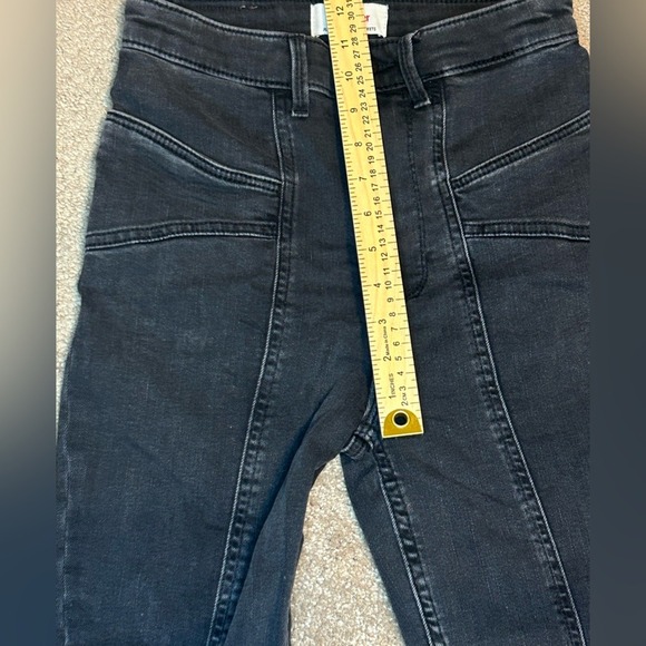 Wrangler Highest Women 2‎ High-Rise Western Skinny Jeans Light Black/Gray - Picture 6 of 11